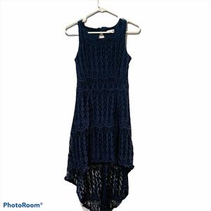 ⭐️ XHILARATION Blue Low High Low Dress